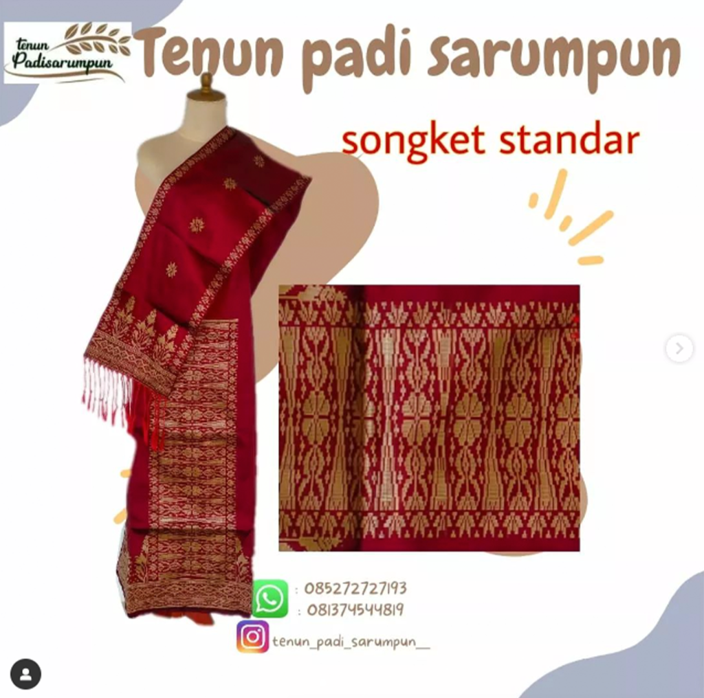 Tenun Padi Sarumpun